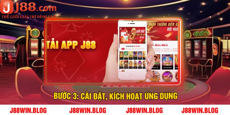 Bước 3: Cài đặt, kích hoạt ứng dụng